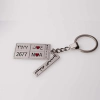 ميدالية لوحة سيارة ليزر - 1