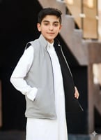 سديري اطفال رصاصي - اسود