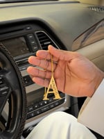 تعليقة سيارة بالحرف والاسم