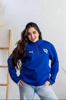 سويتر الهلال ازرق