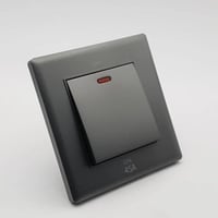 مفتاح مكيف اسود 7x7