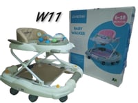 W11 مشاية أطفال هزاز لتعليم الوقوف والمشي 2×1 مع ط...