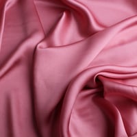 قماش حرير طبيعي كوري وردي هادي