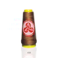 خيوط خياطة بوليستر- بني زاهي 488