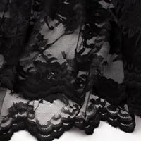 قماش دانتيل أسود