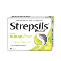 ستربسيلز ليمون 16 قرص استحلاب