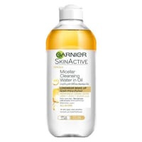 جارنييه مزيل مكياج منضف مائي بالزيت ميسيلار 400 مل