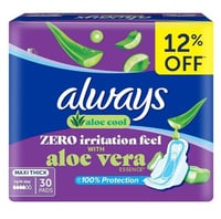 اولويز فوط Aloe Cool للأيام الخفيفة، 30 فوطة ماكسي...