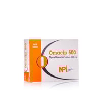 أوماسيب 500 سيبروفلوكساسين 500 قرص