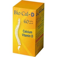 فيتا-فيجور بيو كال-دي كالسيوم & فيتامين د 60 قرص
