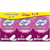 فوط صحية من سوفي فوط يومية 120 حبة