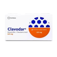 كلافودار 625 مجم 20 قرص