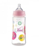 رضاعة حليب بيبي زون بحلمة عريضة سعة 330 مل