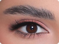 عدسات ثري دي كلرز زينة شهرية لون أوكر