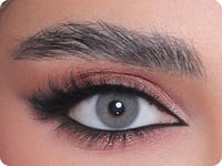 عدسات ثري دي كلرز زينة شهرية لون أزرق