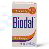 بيودال 50000 وحدة دولية 20 قرص