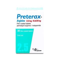 بريتيراكس 2.5/0.625 مجم 30 قرص