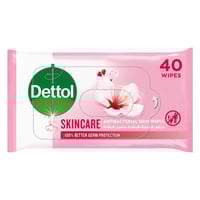 ديتول مناديل العناية بالبشرة مضادة للبكتيريا 40 من...