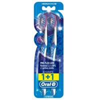 أورال بي فرشاة أسنان وايت لوكس اليدوية ثلاثية الأب...