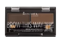 بودرة حواجب ريميل بني غامق