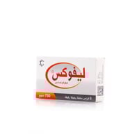 ليفوكس 750 مجم 5 اقراص