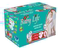 حفاضات بيبي لايف كلوت مقاس 6 بوكس 64 قطعة