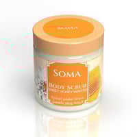 سوما مقشر للبشرة بنكهة كريمة العسل الحلوة 500جم