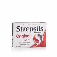 ستربسيلز الأصلي 24 قرصًا استحلاب