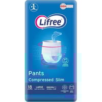 لايفرى كلوت مضغوط رقيق كبير - 18 قطعة