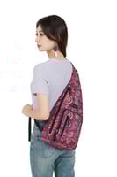 بوش بيزلي - شنطة ظهر نسائية أحمر