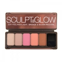 بي واي إس - سكلبت أند جلو باليت اضاءة واحمر خدود