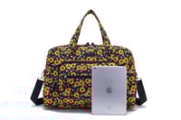 بوش بيزلي - شنطة سفر صغيرة نسائية اصفر واسود