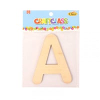 كلاس - A حرف انكليزي خشبي