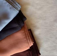 طرحة شيفون ملونة