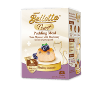 بيلوتا وجبة بودنغ موس التونة مع العنب البري تركيبة...