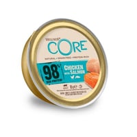 ويلنيس كور 98٪ بروتين مزدوج بالدجاج والسلمون طعام...