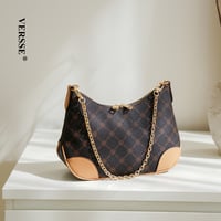 شنطة نسائية مميزة ماركة VERSSE VE018 لون COFFEE