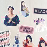 ستيكرات بلاك بينك