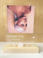 لوح موسيقي لاغنية get well soon