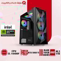 انتل الجيل 14 | I5 14400F RTX 5060 Ti
