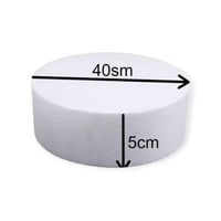 فلين ابيض مضغوط دئري 40سم* 5 سم