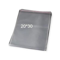 اكياس شفافه لاصقه وطني تزن500 جرام مقاس20*30