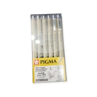 قلم رسم اسود ساكورا بيجما ميكرون 6 ح