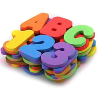 حروف وارقام انجليزي