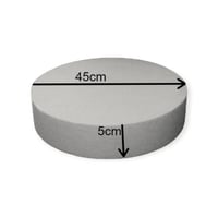 فلين ابيض مضغوط دئري45 سم* 5 سم