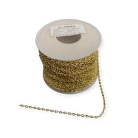 سلسال ذهبي 30يارد رقم294 مقاس0.6 6-1