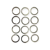 حلقات ميداليات3سم فضي عدد 12 حبه