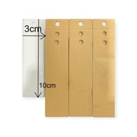 اكريلك ابيض فواصل كتب عدد 10 حبه 3سم*10 سم