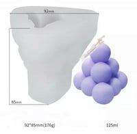 قالب سلكون شمع 92*85 125مل 200002021135