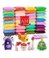 صلصال فوم ٣٦ لون. متعدد الاستخدامات